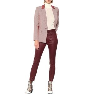 🆕 Rag & Bone Nina Mid-Rise Leather Skinny Pants